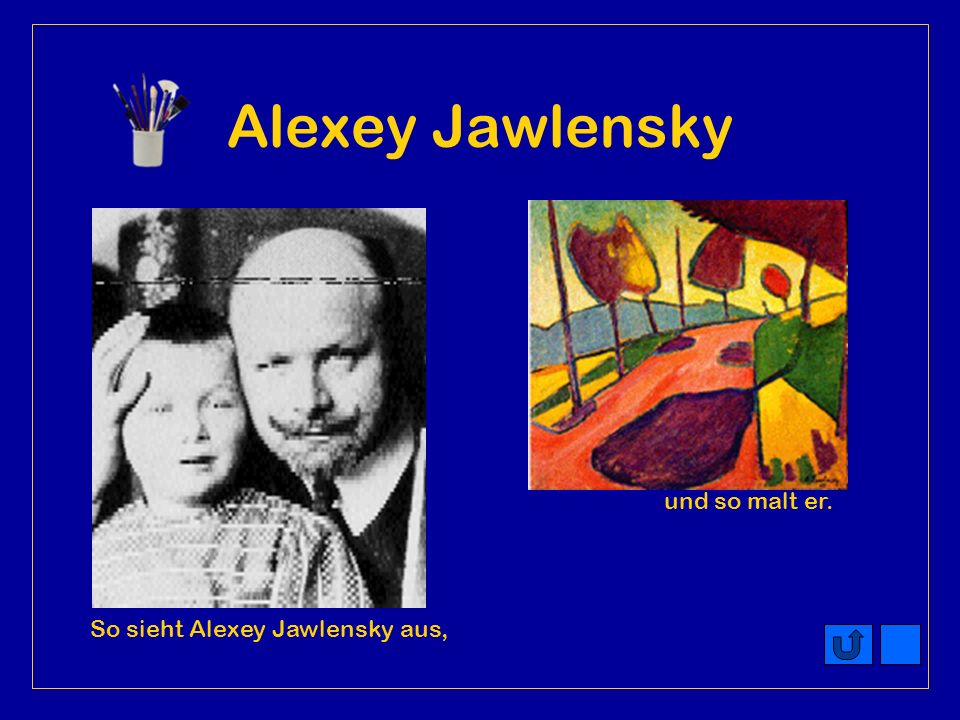 Alexey Jawlensky und so malt er. So sieht Alexey Jawlensky aus,