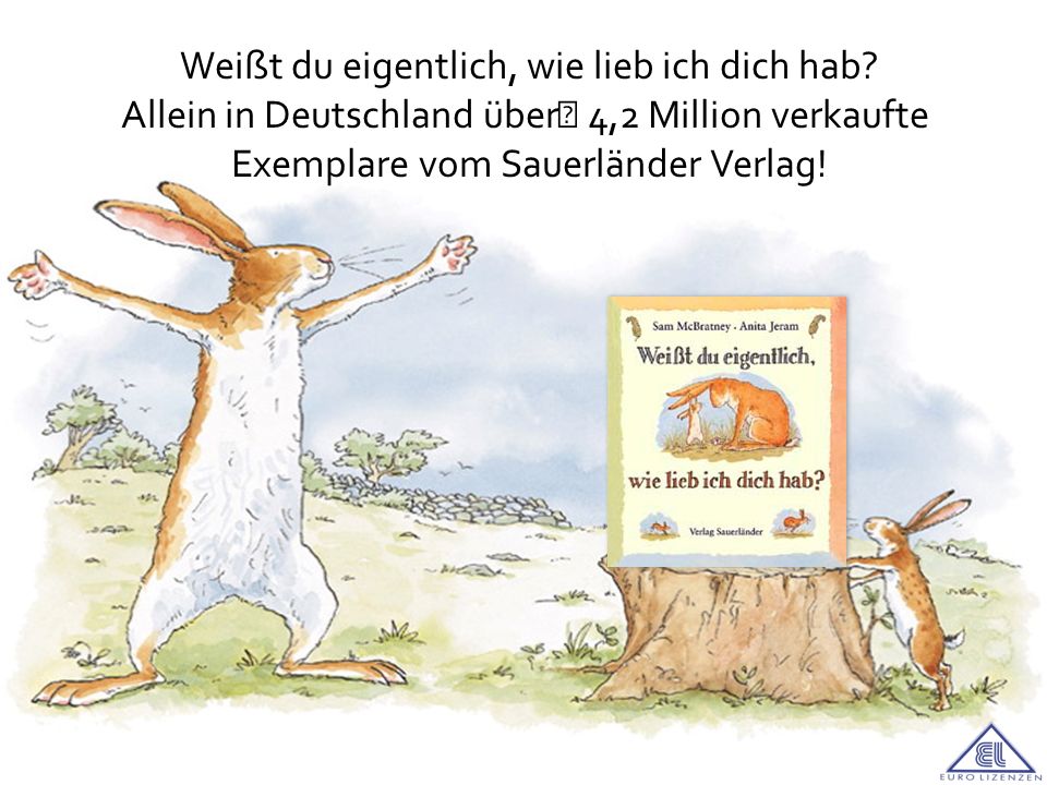 Weißt du eigentlich, wie lieb ich dich hab