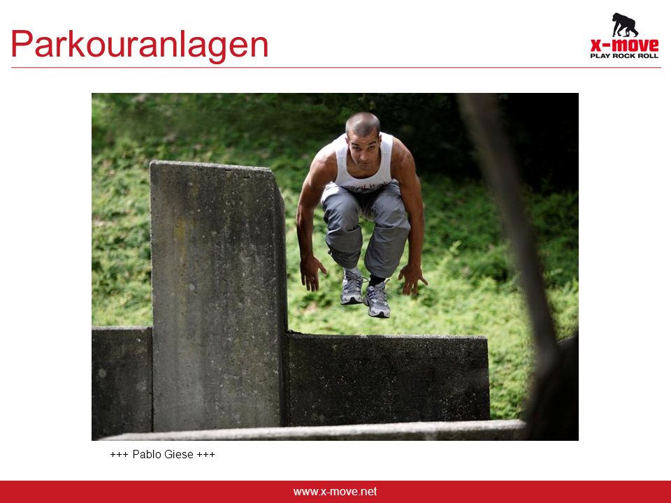 Parkouranlagen +++ Pablo Giese +++