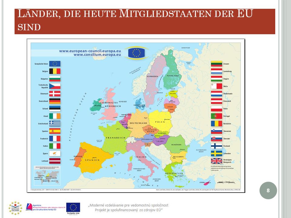 Länder, die heute Mitgliedstaaten der EU sind