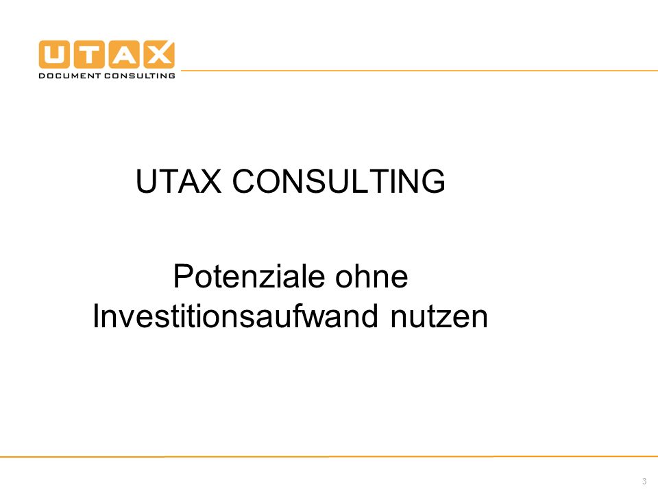 Potenziale ohne Investitionsaufwand nutzen