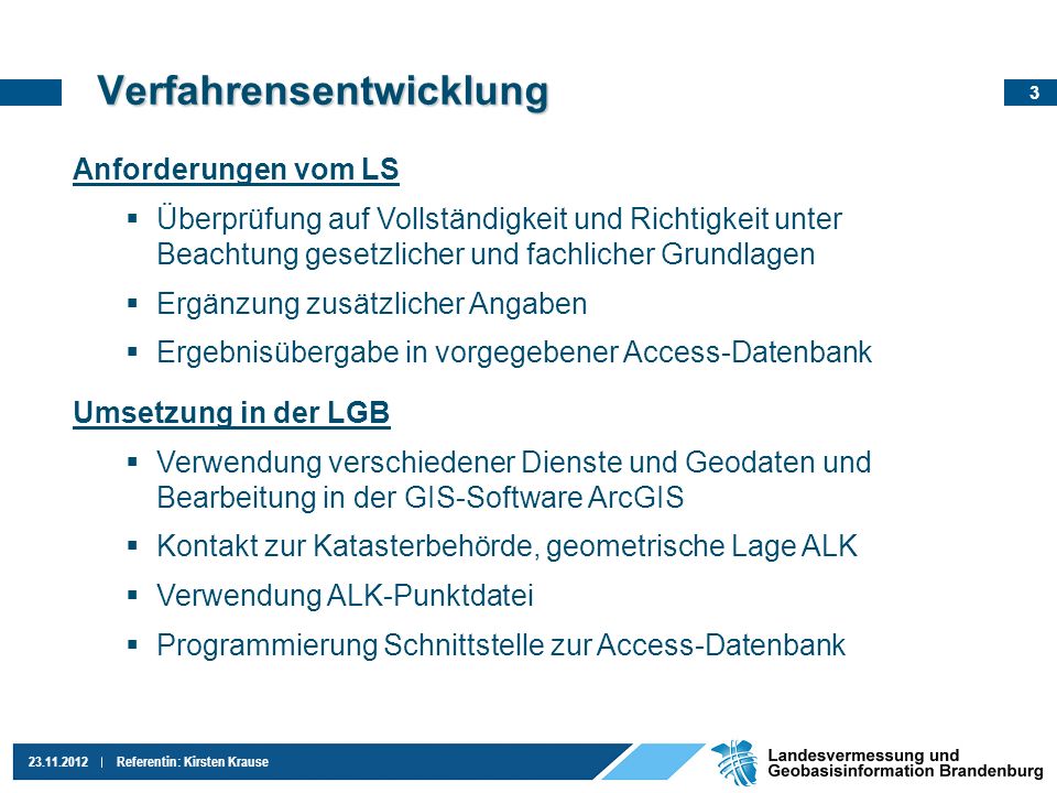 Verfahrensentwicklung