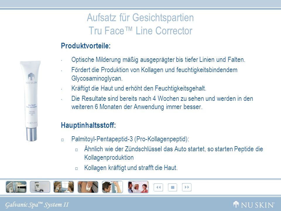 Aufsatz für Gesichtspartien Tru Face™ Line Corrector