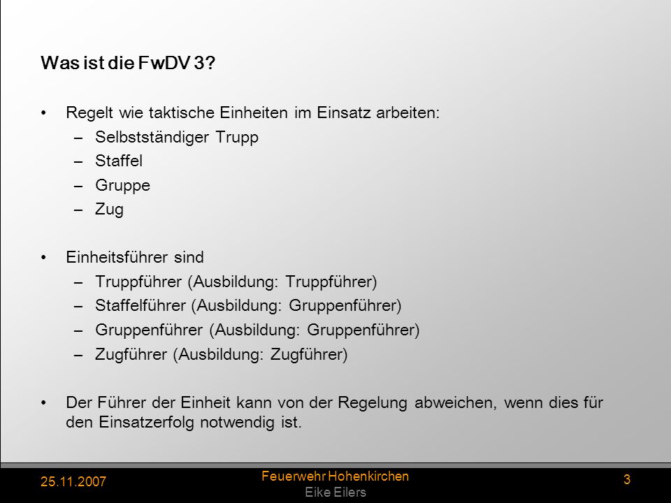 Feuerwehr Hohenkirchen