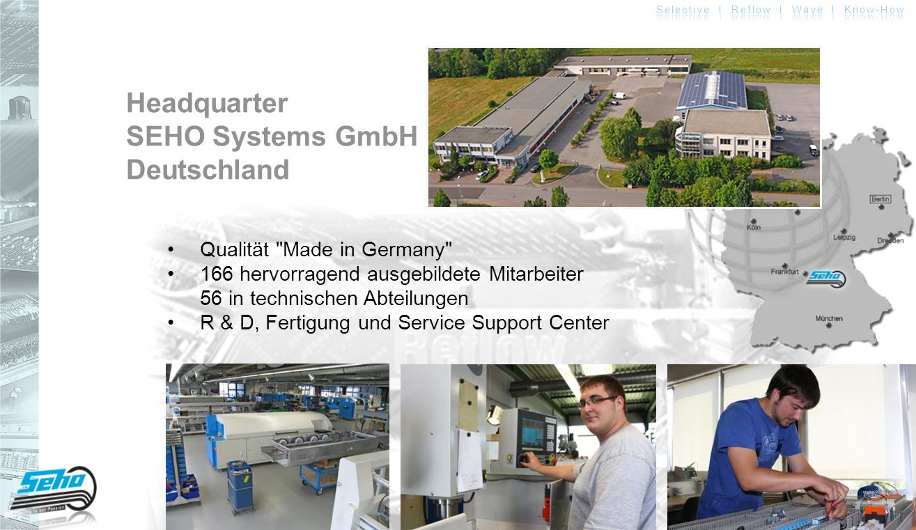 Headquarter SEHO Systems GmbH Deutschland