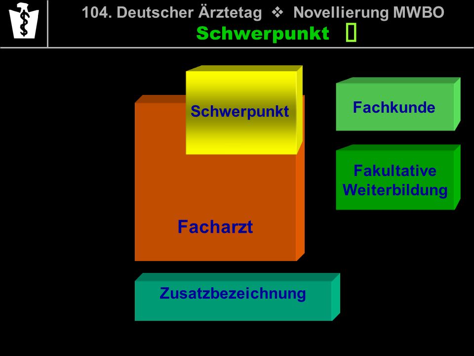 104. Deutscher Ärztetag v Novellierung MWBO