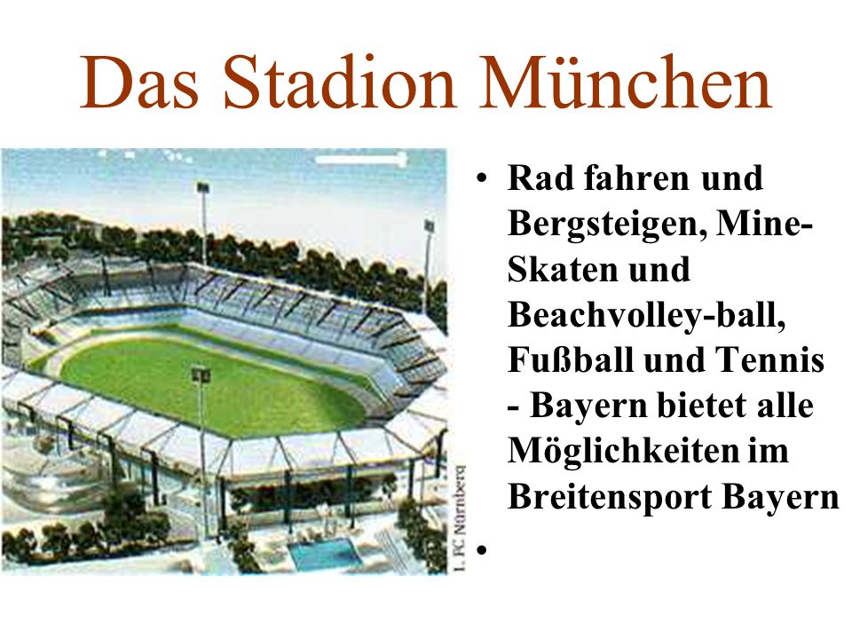 Das Stadion München