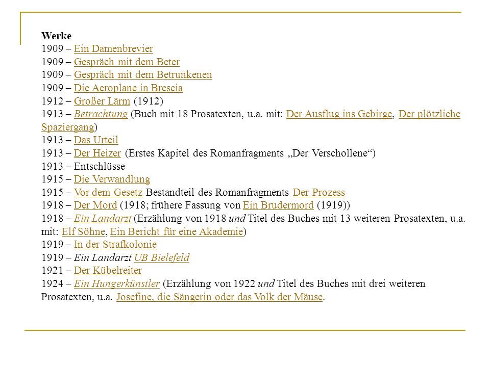 Werke 1909 – Ein Damenbrevier – Gespräch mit dem Beter – Gespräch mit dem Betrunkenen.