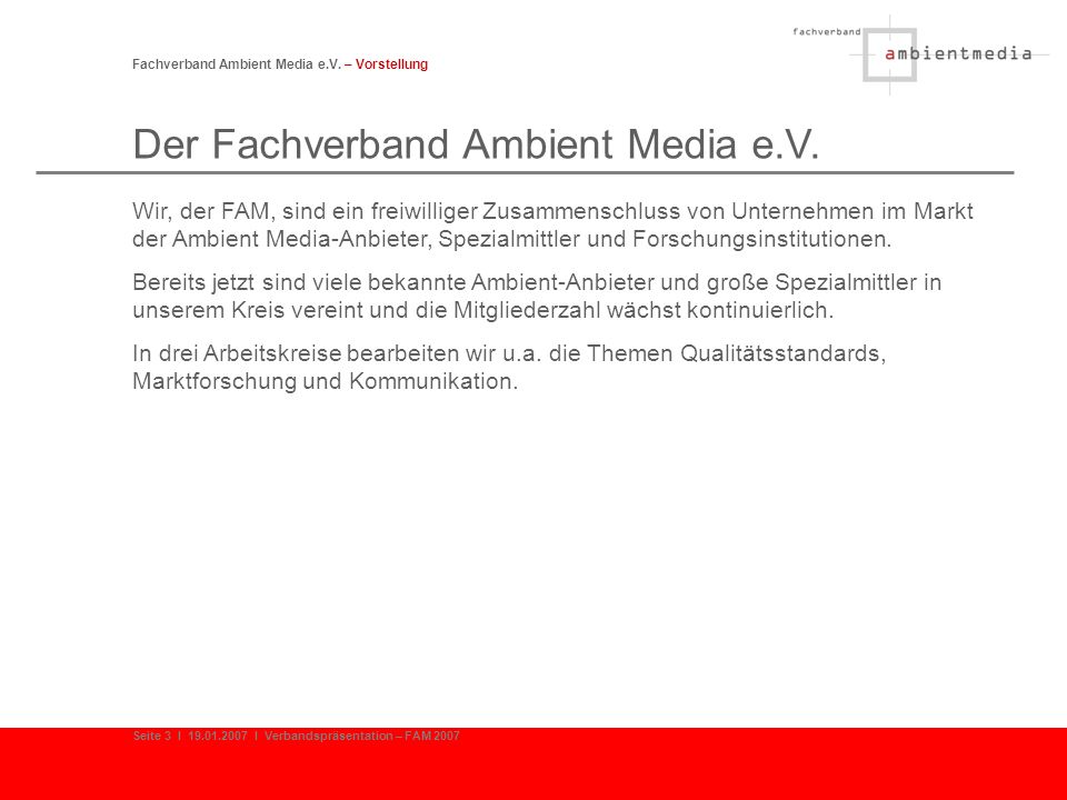 Der Fachverband Ambient Media e.V.