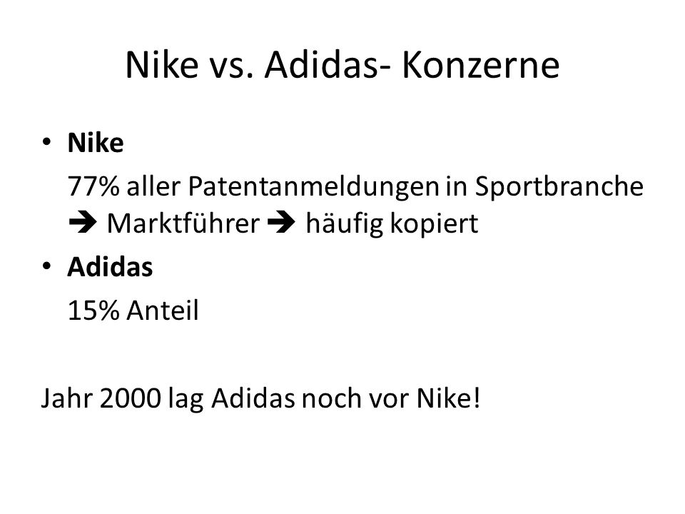 Der Nike-Adidas Sportschuh Patentstreitfall - ppt video online herunterladen