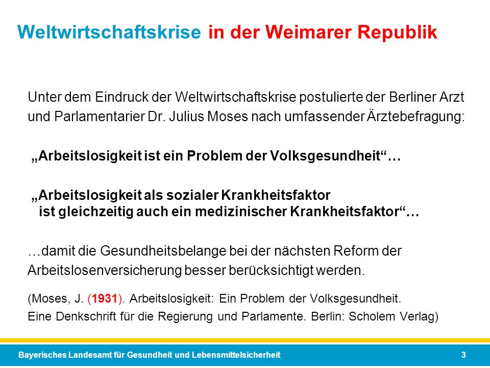 Weltwirtschaftskrise in der Weimarer Republik