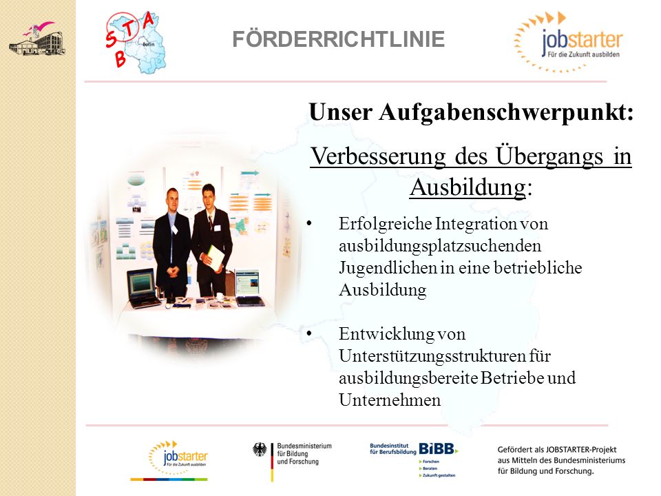 Unser Aufgabenschwerpunkt: