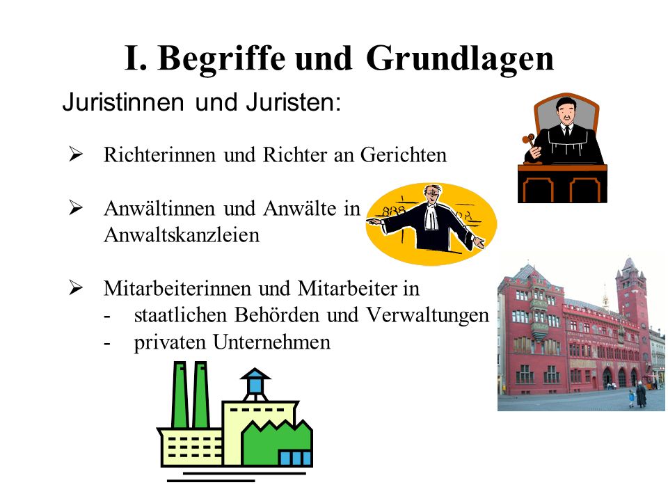 I. Begriffe und Grundlagen