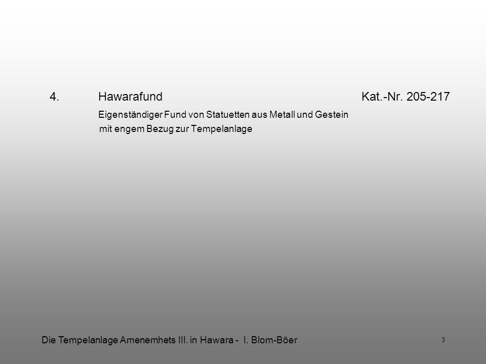 Eigenständiger Fund von Statuetten aus Metall und Gestein