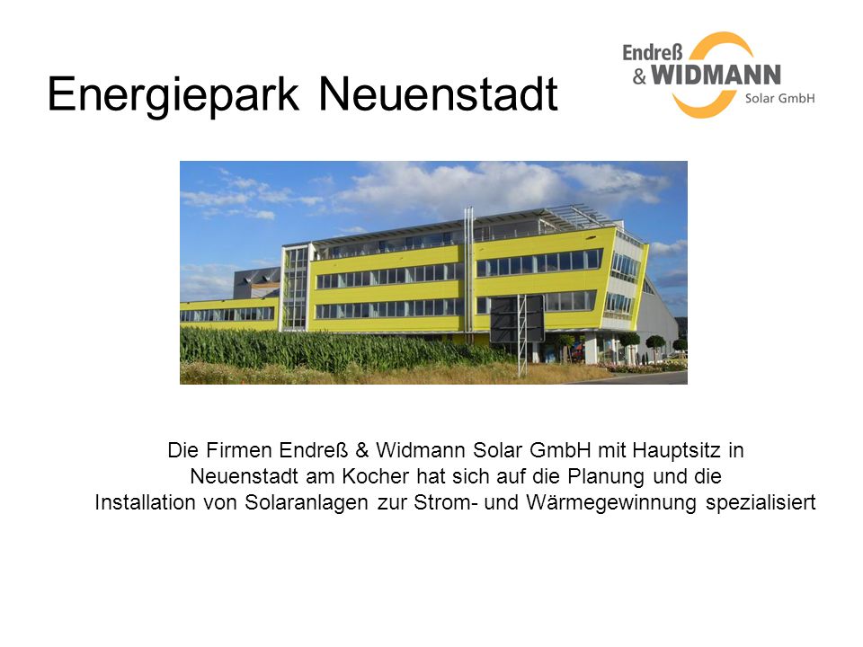Energiepark Neuenstadt