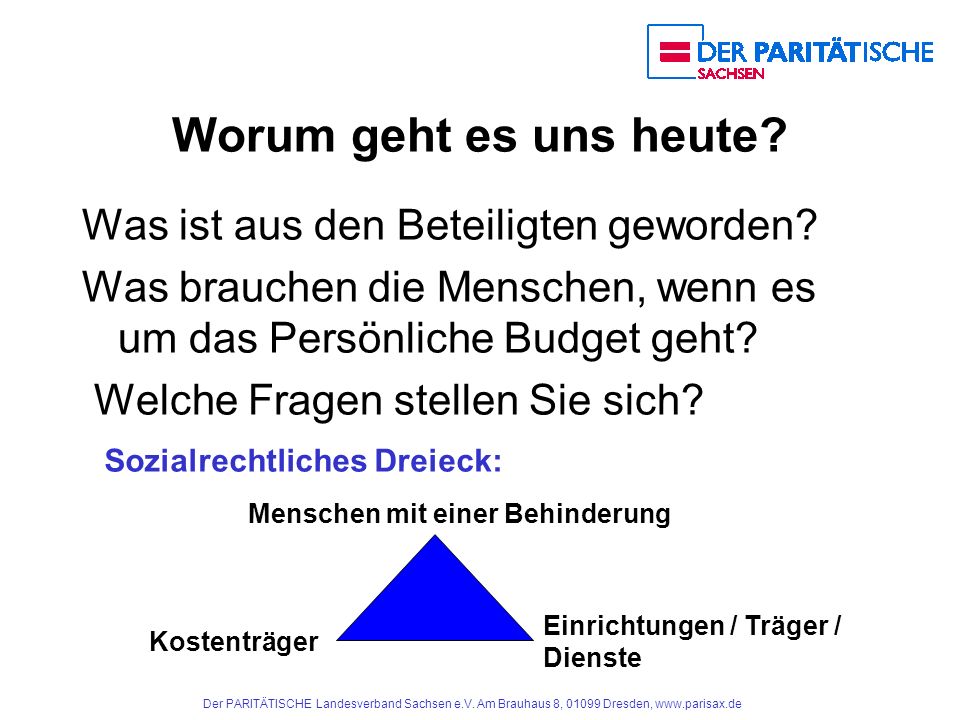 Worum geht es uns heute Was ist aus den Beteiligten geworden