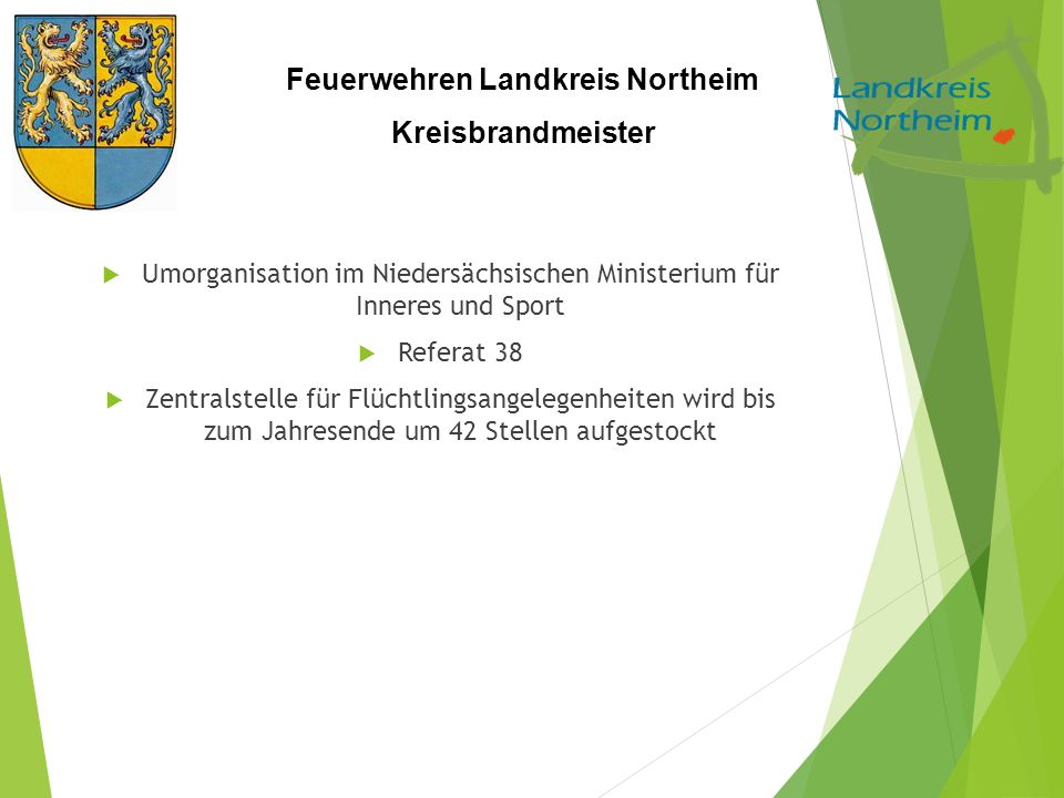 Umorganisation im Niedersächsischen Ministerium für Inneres und Sport