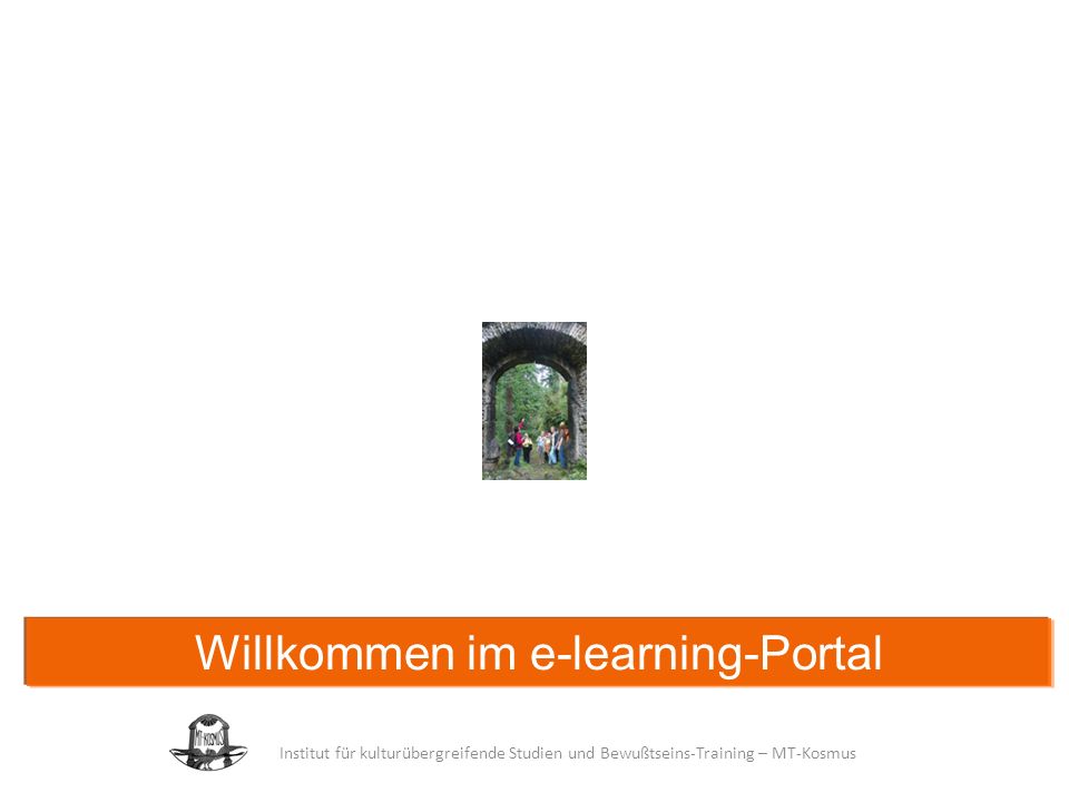 Willkommen im e-learning-Portal