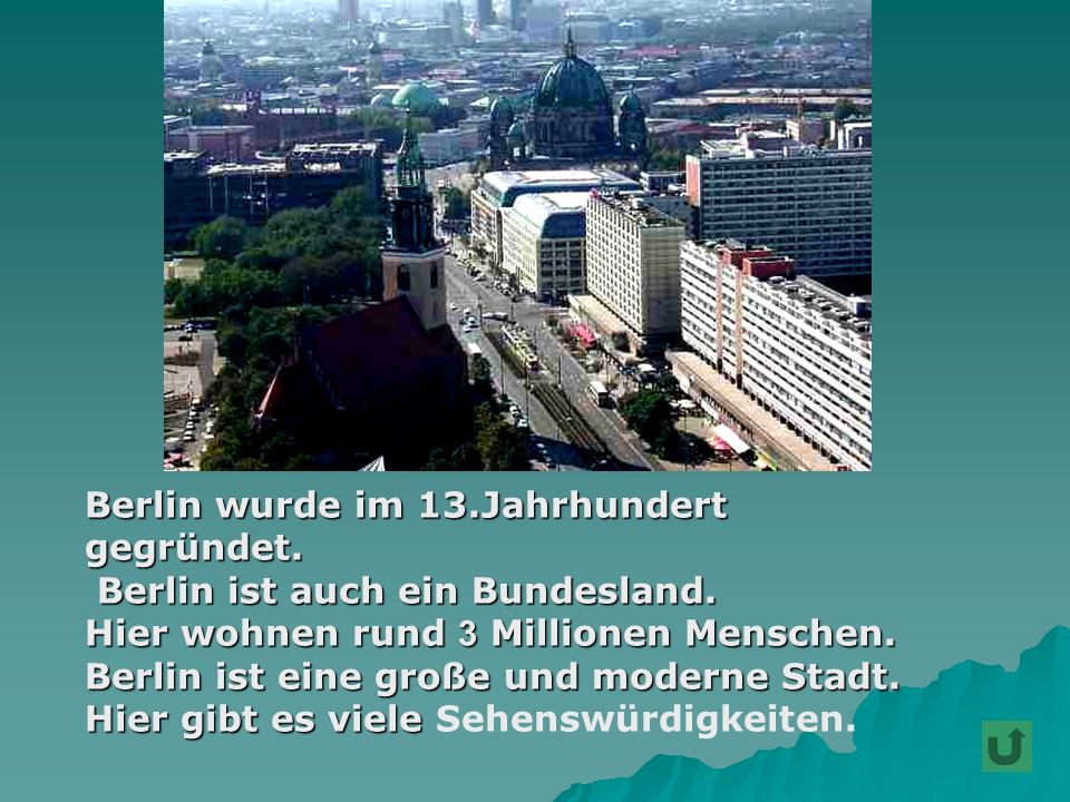 Berlin wurde im 13.Jahrhundert