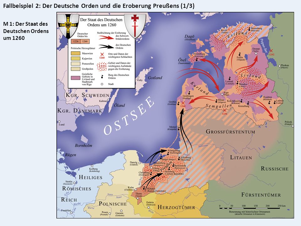 Fallbeispiel 2: Der Deutsche Orden und die Eroberung Preußens (1/3)