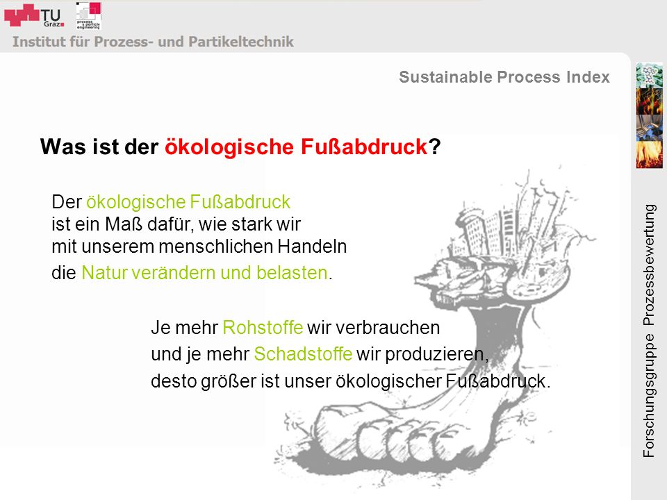 Sustainable Process Index