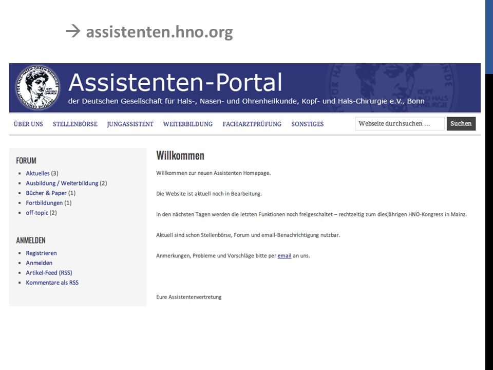  assistenten.hno.org