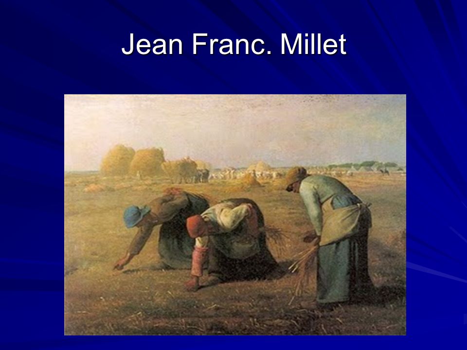 Jean Franc. Millet