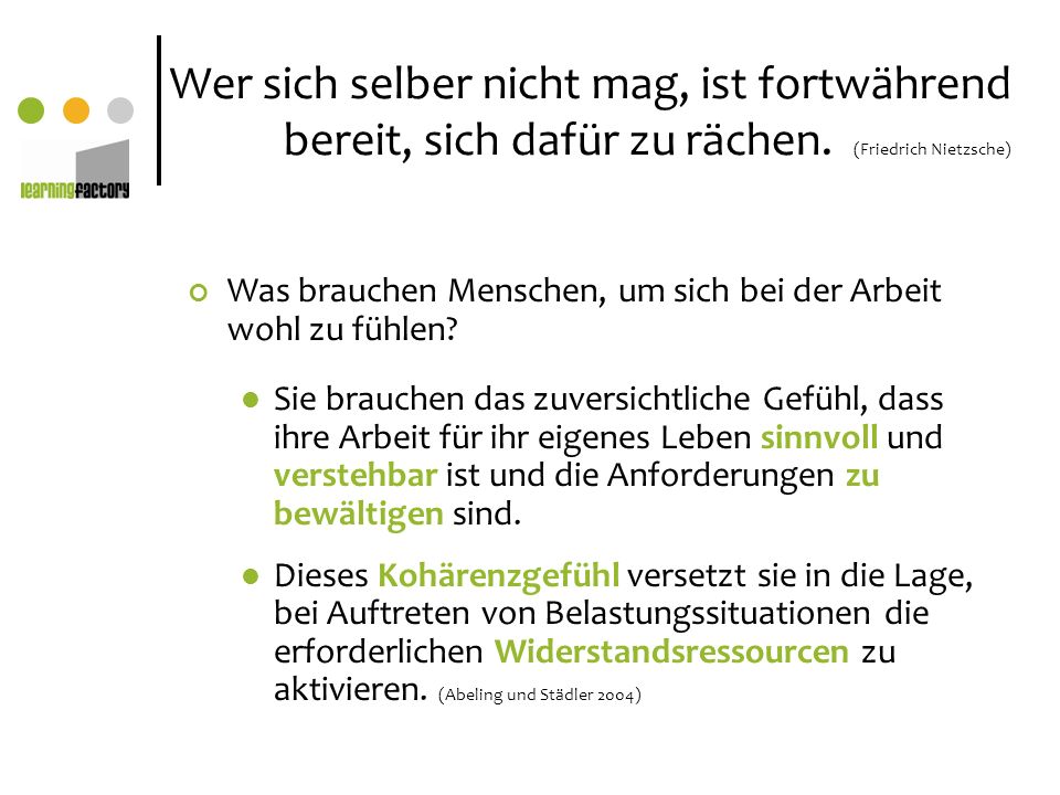 Wer sich selber nicht mag, ist fortwährend bereit, sich dafür zu rächen. (Friedrich Nietzsche)