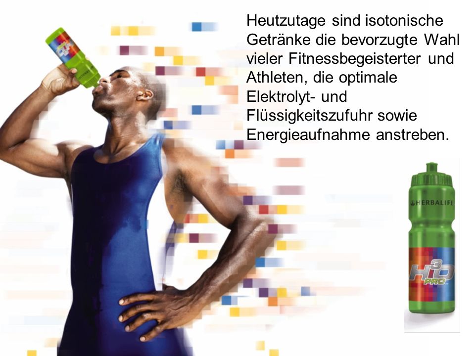 Heutzutage sind isotonische Getränke die bevorzugte Wahl vieler Fitnessbegeisterter und Athleten, die optimale Elektrolyt- und Flüssigkeitszufuhr sowie Energieaufnahme anstreben.