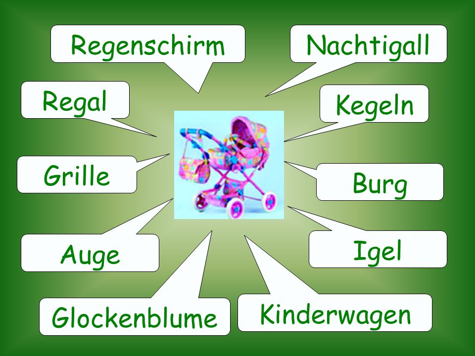 Regenschirm Nachtigall Regal Kegeln Grille Burg Igel Auge Kinderwagen Glockenblume