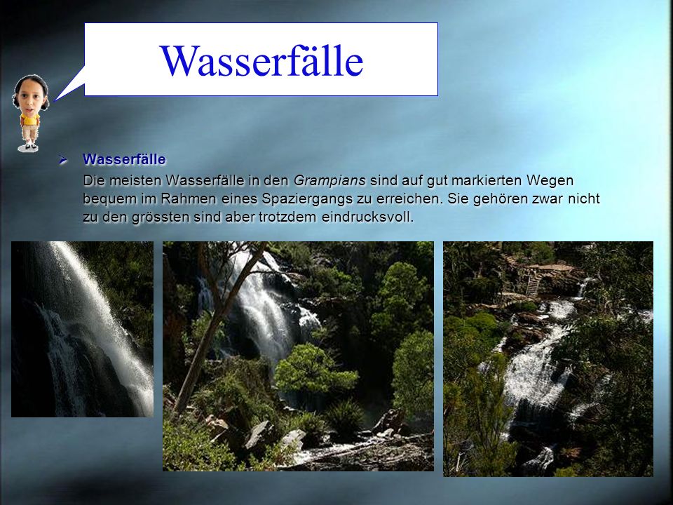 Wasserfälle Wasserfälle
