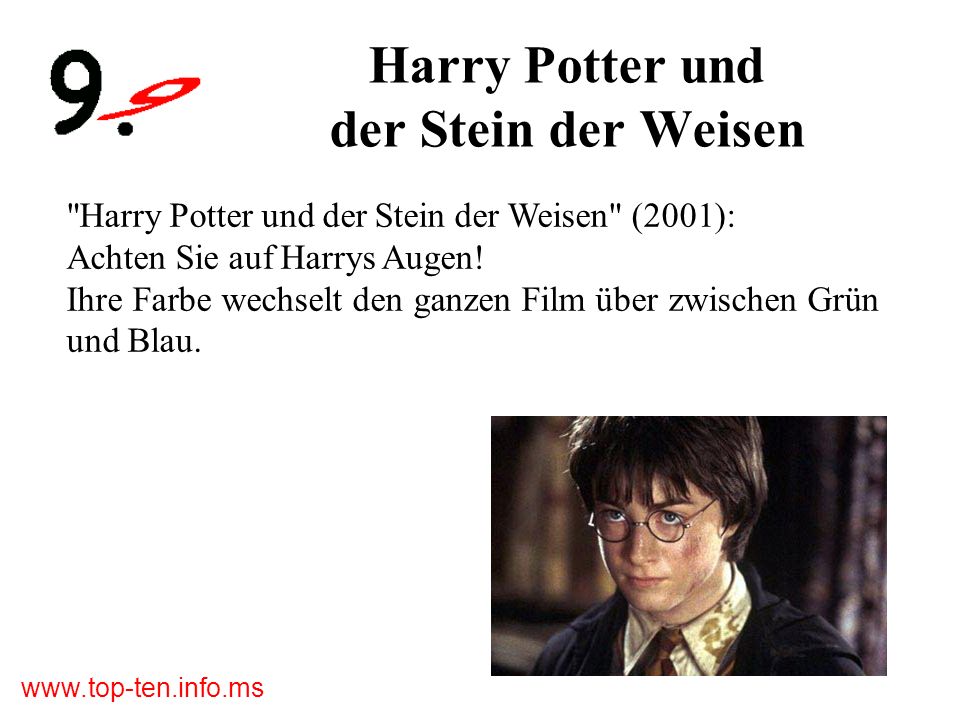 Harry Potter und der Stein der Weisen