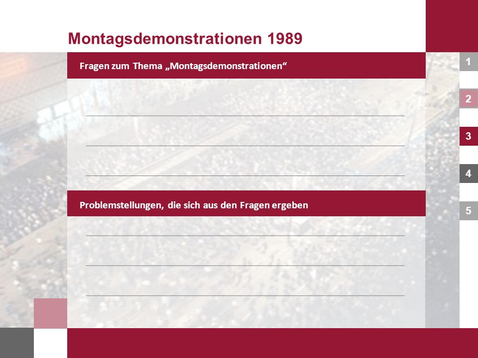 Montagsdemonstrationen 1989