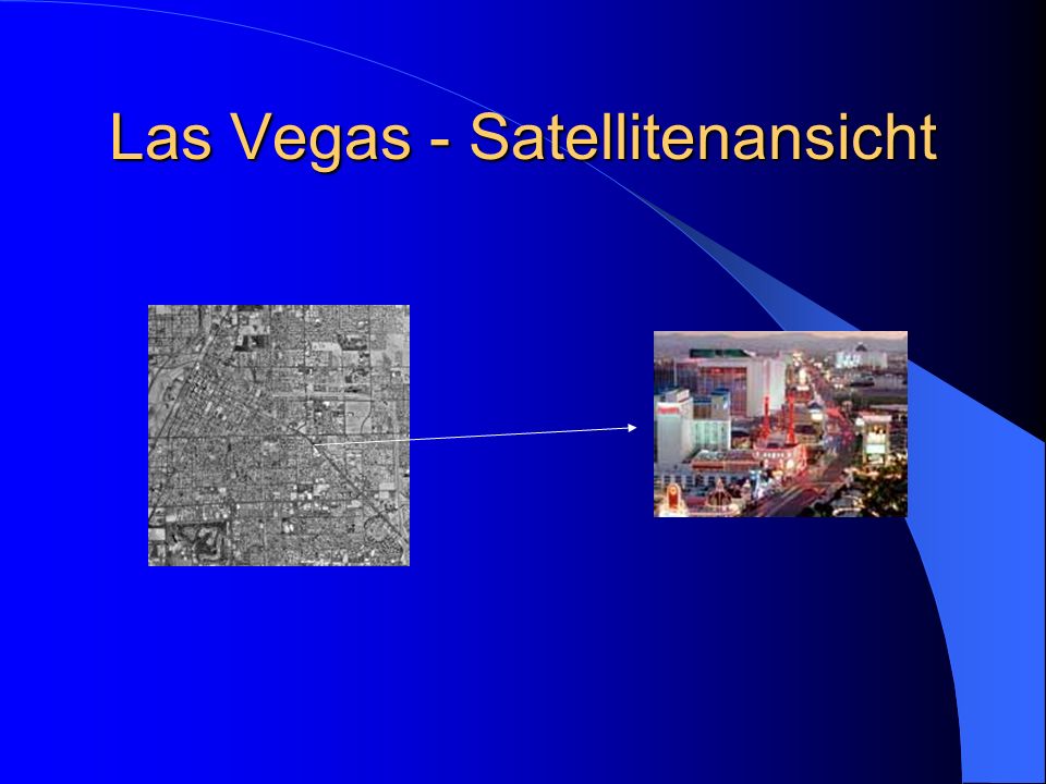 Las Vegas - Satellitenansicht