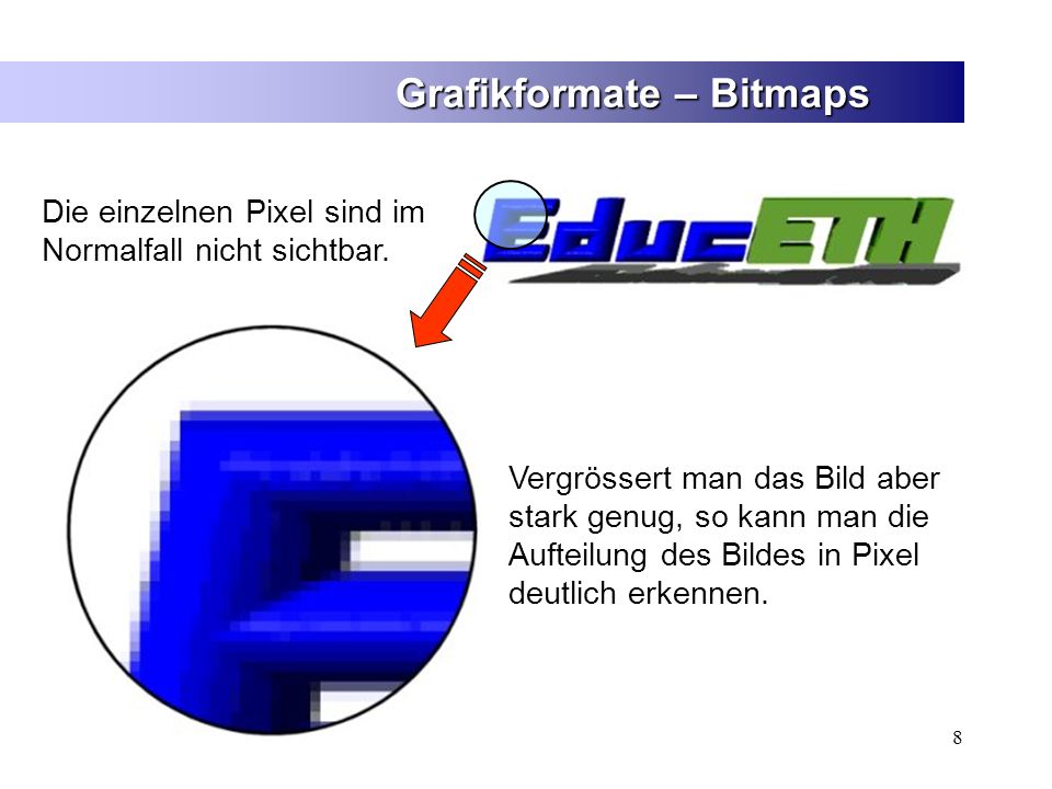 Grafikformate – Bitmaps