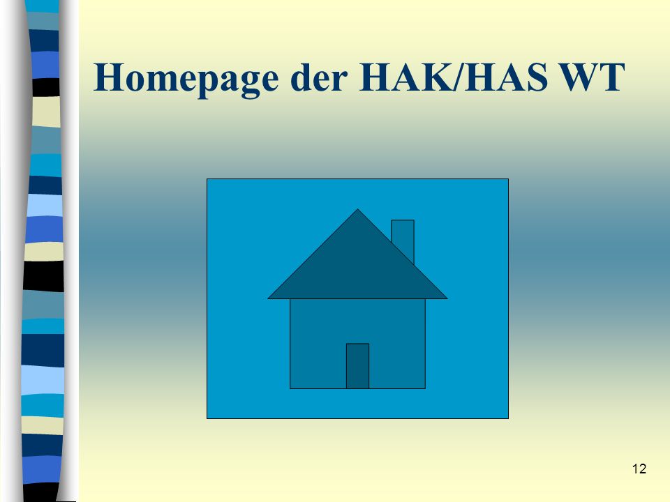 Homepage der HAK/HAS WT