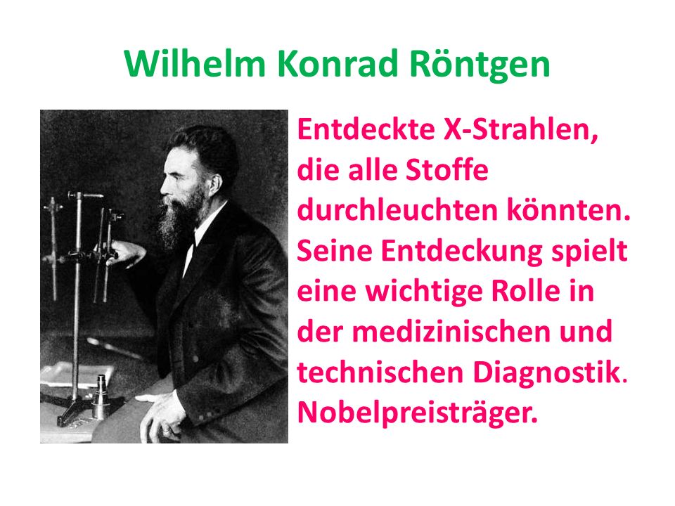 Wilhelm Konrad Röntgen