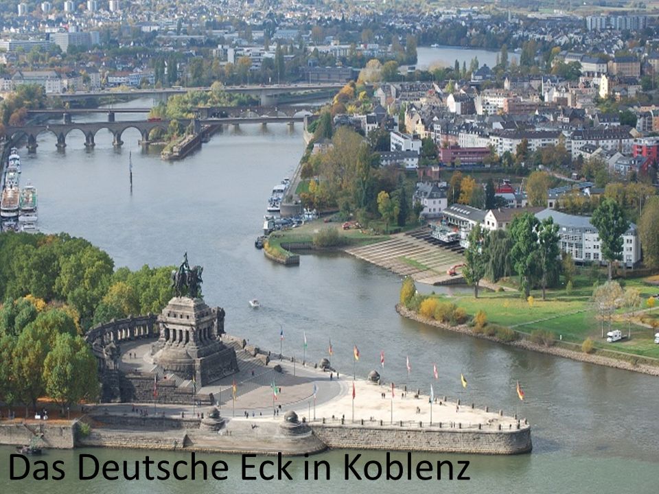 Das Deutsche Eck in Koblenz