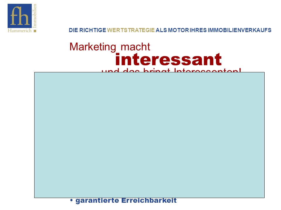 interessant Marketing macht - und das bringt Interessenten!