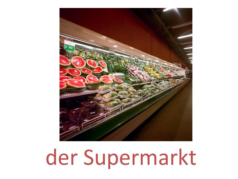 der Supermarkt