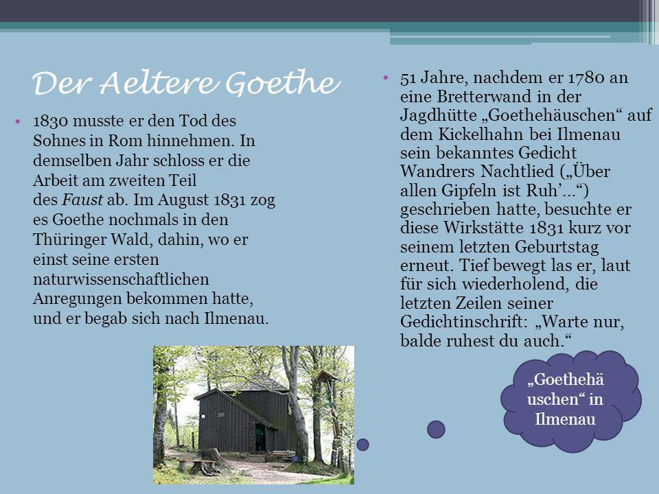„Goethehäuschen in Ilmenau