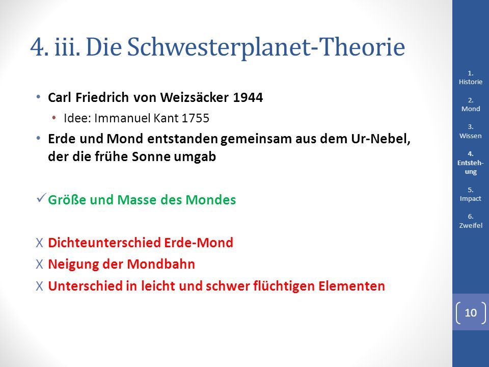 4. iii. Die Schwesterplanet-Theorie