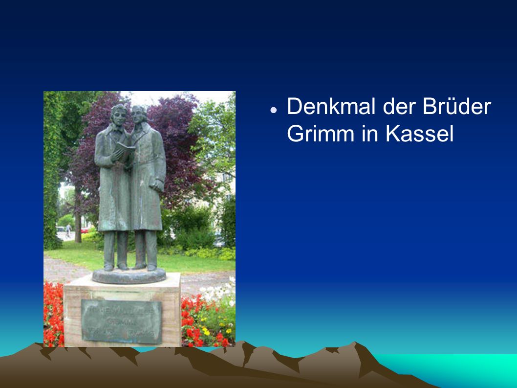 Denkmal der Brüder Grimm in Kassel