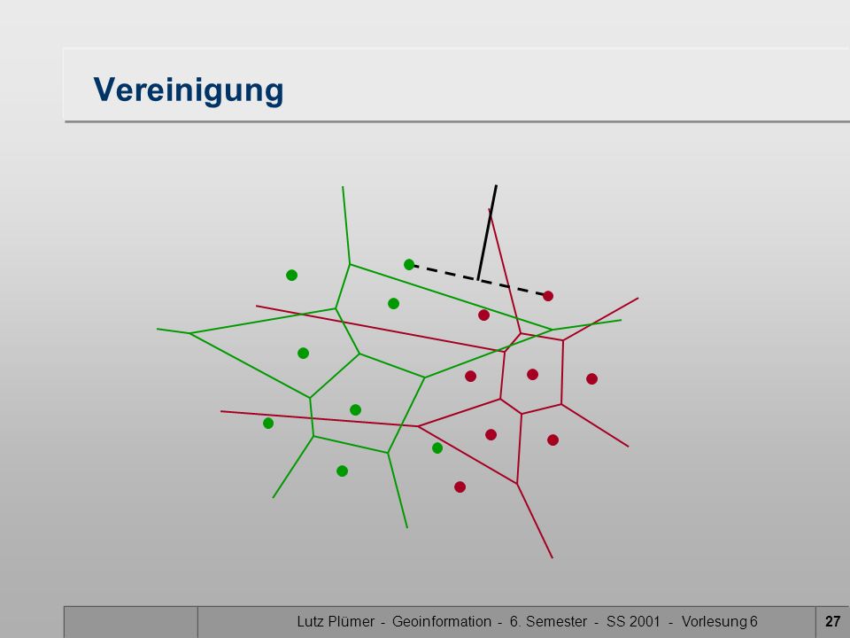 Lutz Plümer - Geoinformation - 6. Semester - SS Vorlesung 6