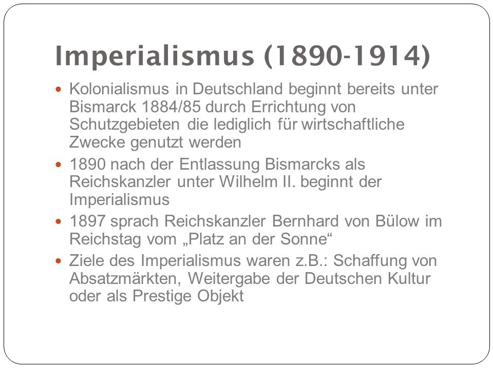 Imperialismus ( )