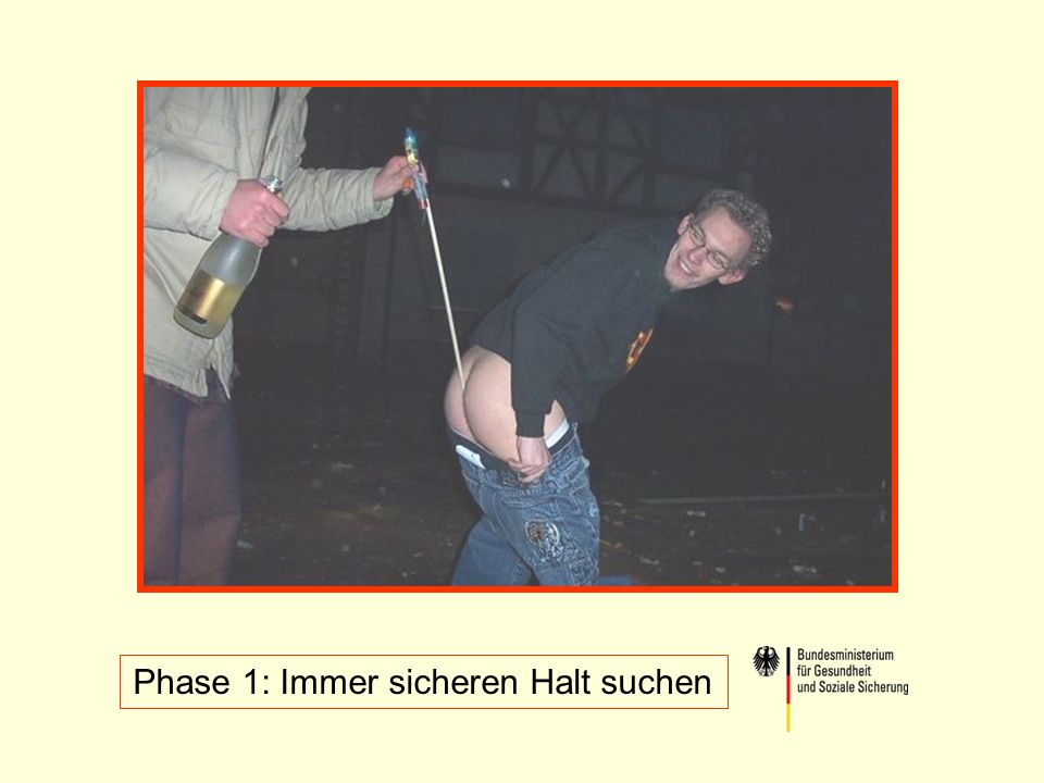 Phase 1: Immer sicheren Halt suchen