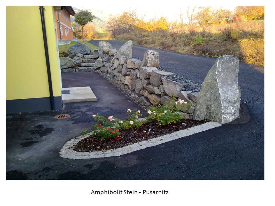 Amphibolit Stein - Pusarnitz
