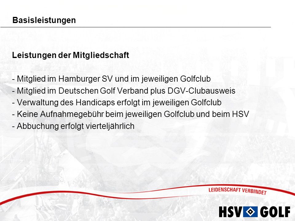 HSV-Golf zu Gast bei der Gemeinschaft der Senioren - ppt herunterladen