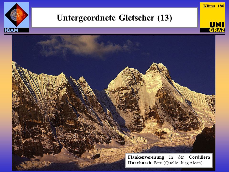Untergeordnete Gletscher (13)