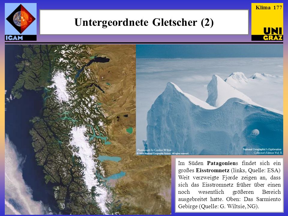 Untergeordnete Gletscher (2)